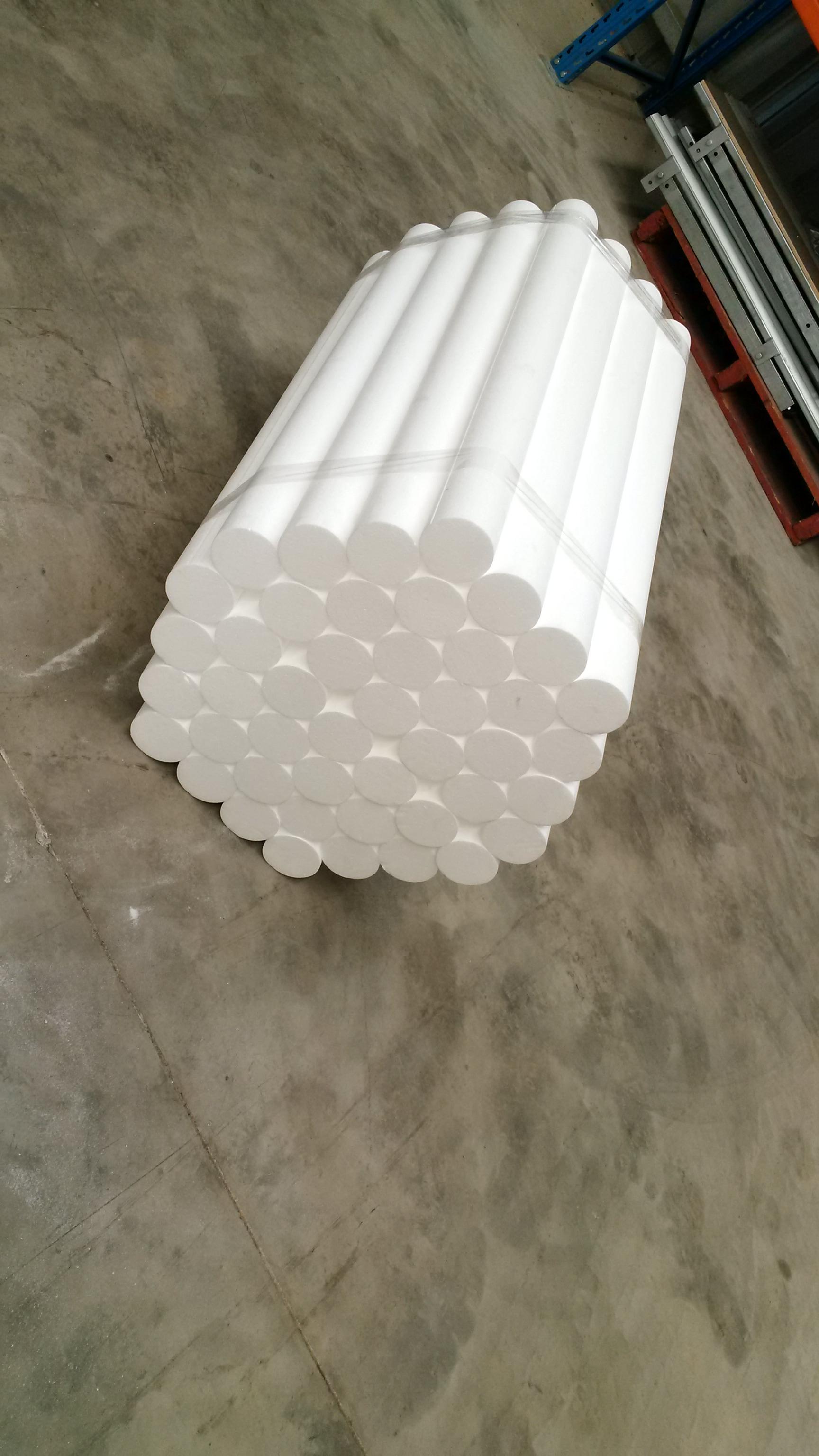 10/20/30/40/60/500mm EPS Polystyrene Styrofoam White Foam Round