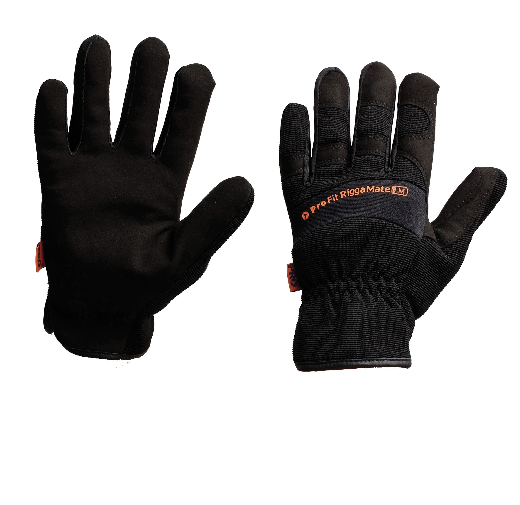 Dirty Rigger Leather Grip Full Finger Rigger Gloves Version 1 CLEARANCE!